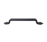 FQRDKT Cast Iron Door Handle with Straight Long Grip Tapered Profile Sturdy Pull Handle for Barn Cabinet Gate Rustic Modern Style Suitable for Tight Gaps