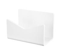 FQRDKT Corporation of The Office Letter Support, Organizer, Acrylic, Modern, Stable, Envelope Storage Storage Storage, White