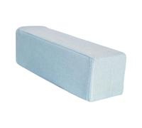 FQRDKT Couch Armrest Cushion, Foam, Removable Cover, Elbow Support, Bed, Reading Sofa, Side Armrest Pillow for Armchair at Home, Light Blue