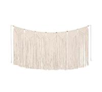 FQRDKT Elegant Handmade Tassel Tapestry Macrame Woven Tassel Wall Hanging