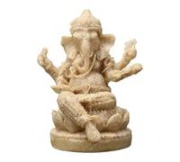 FQRDKT Feng Shui Buddha Statue, Ornament for Living Room, Bedroom, Dining Room, Housewarming Gift, Khaki 4.7x4.2x6cm