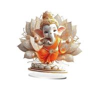 FQRDKT Hindu Lord Ornament Ornament Decoration Decoration Holiday 2D Flat Acrylic Sign for The Bedroom Library Chamber