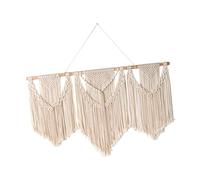 FQRDKT Large Macrame Woven Tapestry Wall Hanging Chic Handmade Tassel Decoration for Party Living Room Home Bedroom, Style A