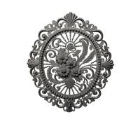 FQRDKT Miniature Scene Display Relief Plaque Ornament Decorative Suitable for Home Entrance Coffee Shop Gallery Exhibition Interior Design, 19 16.5cm, Black