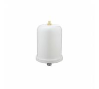 FQRDKT Pressure Tank Efficient Water System Booster Reservoir Reliable Steel Material Extension Suitable for Home Plumbing Utility Room Basement Well House DIY Project, White, 2L