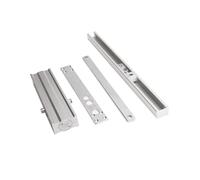 FQRDKT Top Mounted Mortise Door Closer Hydraulic System Concealed Installation Anti-Rust Door Cushion for Hotel and Household, Square Type