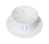 FQRDKT White, Decorative Cover Plate for Ceiling Openings, Compact Recessed Light Mounting Plate, Seal for Air Conditioning Openings in The Ceiling, 80 to 89 Hole