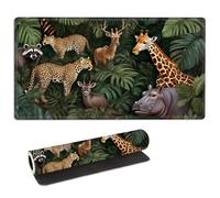 FQSXFIFN for MTG Playmat with Storage Bag, for TCG Playmat and Playing Card Mat for Magic Board Games, Non-Slip Desk Mat, Stitched Edges Game Mat, Rollable Foldable Animas Leaves Card Play mat
