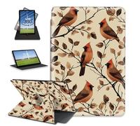 FQSXFIFN for Samsung Galaxy Tab A7 2020 10.4 inch Case Rotating, Auto Wake Sleep Leather Tablet Case for Galaxy Tab A7 10.4'' 2020, Cat Leaves Folio Stand Table Cover for Woman Man