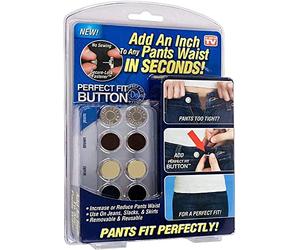 FQTANJU 1 Set Perfect Fit Instant Button, Adds Or Reduces an Inch to Any Pants Waist in Seconds.