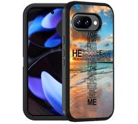 FQTBCEARI Designed for Google Pixel 10a Case, Military Grade Heavy Duty 3-Layer Shockproof Drop Full-Body Protective Phone Cover for Google Pixel 10a (2026), God Jesus Christian Cross