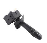 FQUIPCLU Indicator Light Stalk Column Switch For Renault Kangoo I Clio II 77010-48957, Black, ABS Plastic and Metal, Rotary, Manual, 2 Positions