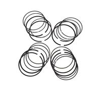FQzsbWbbt 65MM Motorcycle Cylinder Engine Piston Ring Set Kits 4-pack Compatible With Automotive Motorcycle Parts CB600F CBF600 CBR600F2 CBR600F3(4 sets)