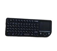 FQzsbWbbt Wireless Keyboard 2.4GHz Black With Air Mouse Touchpad Remote Control Compatible With Android TV Box PC Laptop(Russian)