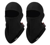 FR Balaclava Face Mask Flame Resistant Balaclava FR Mask for Men Ar NFPA2112 CAT2 Cover Hood for Welding, 2 Pack Black, One size