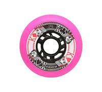 FR Street Kings Inline Skate Wheels (Sold as Single Wheels) (Pink, 80mm/85a)