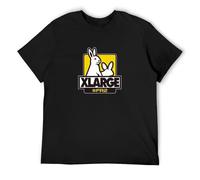 #Fr2 Rabbit Pattern Mens T-Shirt Black XL