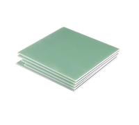 FR4 Fiberglass Panel 200x200mm/300x300mm Green - Durable Epoxy Resin Board for Crafting - 2 Pieces(200x200x0.6mm)