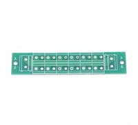 FR4 Solderless Terminal Adapter Board 1.6mm Thick with 1.0mm Holes for 5.0mm and 7.5mm Pitch Applications (Blank board)