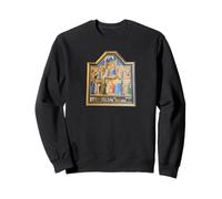 Fra Angelico Coronation Early Renaissance Crowned In Heaven Sweatshirt