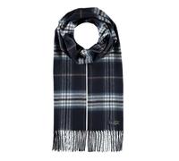 FRAAS Cashmink® Scarf with FRAAS Plaid Blue