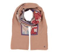 FRAAS scarf Scarf With Floral Design Deep Blue