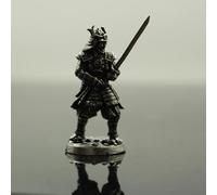 Frabakas Soldiers Warriors Samurai Army Antique Copper Brass Tabletops Figurines Statues Miniatures Paperweight Collectibles Home Decor Gifts Art Crafts 1.7cm x 3.5cm (L)