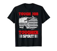 Fracking Master TOUGH JOB TOUGHER SPIRIT Funny Activist T-Shirt