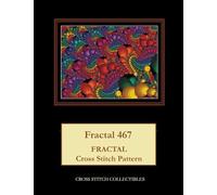 Fractal 467: Fractal cross stitch pattern