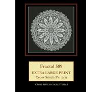 Fractal 589: Extra Large Print Cross Stitch Pattern