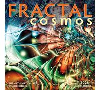 Fractal Cosmos 2025 Wall Calendar: The Mathematical Art of Alice Kelley