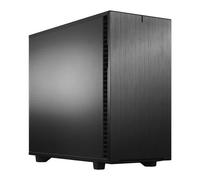 Fractal Design Define 7, Black Solid, Mid Tower Chassis, 3x 140mm Fans, USB 3.1