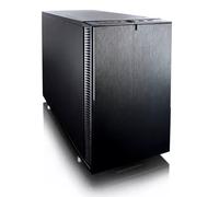 Fractal Design Nano S Window - Mini Tower Computer Case - ITX - Optimized for High Airflow and Silent Computing with ModuVent Technology,2x Fractal Design Dynamic X2 GP-14 Fans included -Black Window