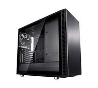 Fractal Design Define R6 USB-C - Mid Tower Computer Case - ATX - Optimized For High Airflow And Silent Computing with ModuVent Technology - Modular interior - Water-cooling ready - Blackout TG