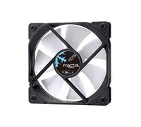 Fractal Design Dynamic X2 GP-12 Computer Fan - Silent Fan - High Airflow - 120x120x25 mm - 1200RPM - FDB-Bearings - Trip Wire - Aerodynamically shaped struts - 12v - Black/White (Single)