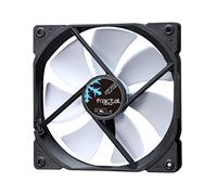 Fractal Design Dynamic X2 GP-14 Computer Fan - Silent Fan - High Airflow - 140x140x25 mm - 1000RPM - FDB-Bearings - Trip Wire - Aerodynamically shaped struts - 12v - Black/White (Single)