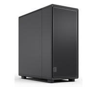 Fractal Design Epoch Black Solid - High Airflow PC Gaming Case - Mesh Front Panel - Three Momentum 12 Fans Included - Spacious Interior - ATX/mATX/ITX Support