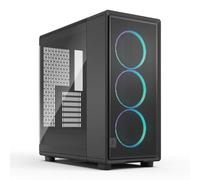 Fractal Design Epoch Mid-Tower ATX Gaming PC Case - Black TG RGB Light