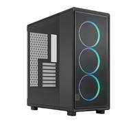 Fractal Design Epoch TG RGB, Black, Mid Tower w/ Light TG, 3x 120mm Momentum Fan