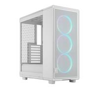Fractal Design Epoch TG RGB, White, Mid Tower w/ Clear TG, 3x 120mm Momentum Fan