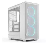Fractal Design Epoch White TG RGB Clear Tint Midi Tower PC White ATX micro ATX Mini-ITX Steel Tempered glass Gaming