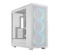 Fractal Design Epoch XL RGB Mid Tower Chassis, White, 3x RGB Fans, USB 3.2, Back