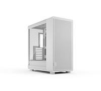 Fractal Design Epoch XL White - Tempered Glass Clear Tint - High Airflow PC Gaming Case - Mesh Front Panel - Three Momentum 14 Fans