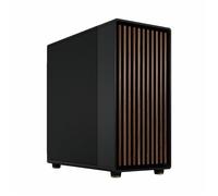 Fractal North XL Charcoal Wood with Mesh Side Panel Mid Tower Case
