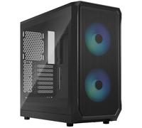 FRACTAL DESIGN Focus 2 ATX Full Tower PC Case - Black, Black