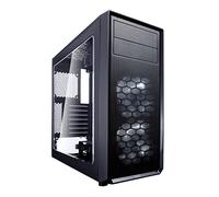 Fractal Design Focus G Front Computer Case with Window, USB 3.0/2.0 and Audio Jacks - Black