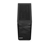 Fractal Design Meshify 2 Compact Black Solid ATX Mid Tower PC Case, High-Airflow Mesh Front, Steel Side Panels, 2 x 140mm + 1 x 120mm Fans, USB-C 20Gbps, 360mm Radiator and GPU Support