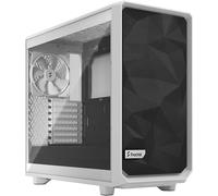 Fractal Design Meshify 2 Lite White Tg Gaming Case W/ Light Clear Glass Window E FD-C-MEL2A-04