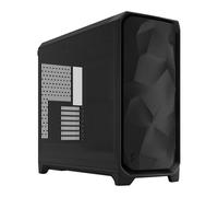 Fractal Design Meshify 3 XL TG, Black, Full Tower w/ Light TG, 3x 140mm Fans, US
