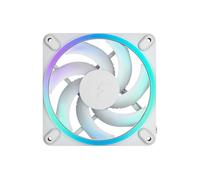 Fractal Design Momentum 12 RGB - Silent PC Case Fan - 120 mm - ARGB Gen 2-16 LEDs - Liquid Crystal Polymer LCP blades - FDB Fluid Dynamic Bearing - Cooling Performance - Powerful Airflow - White